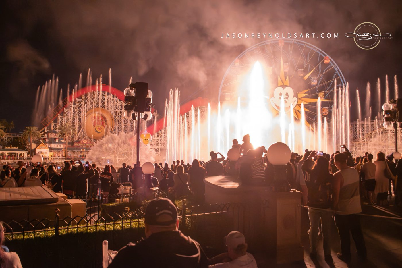 Anaheim — Fountain Spectacle at Disney California Adventure