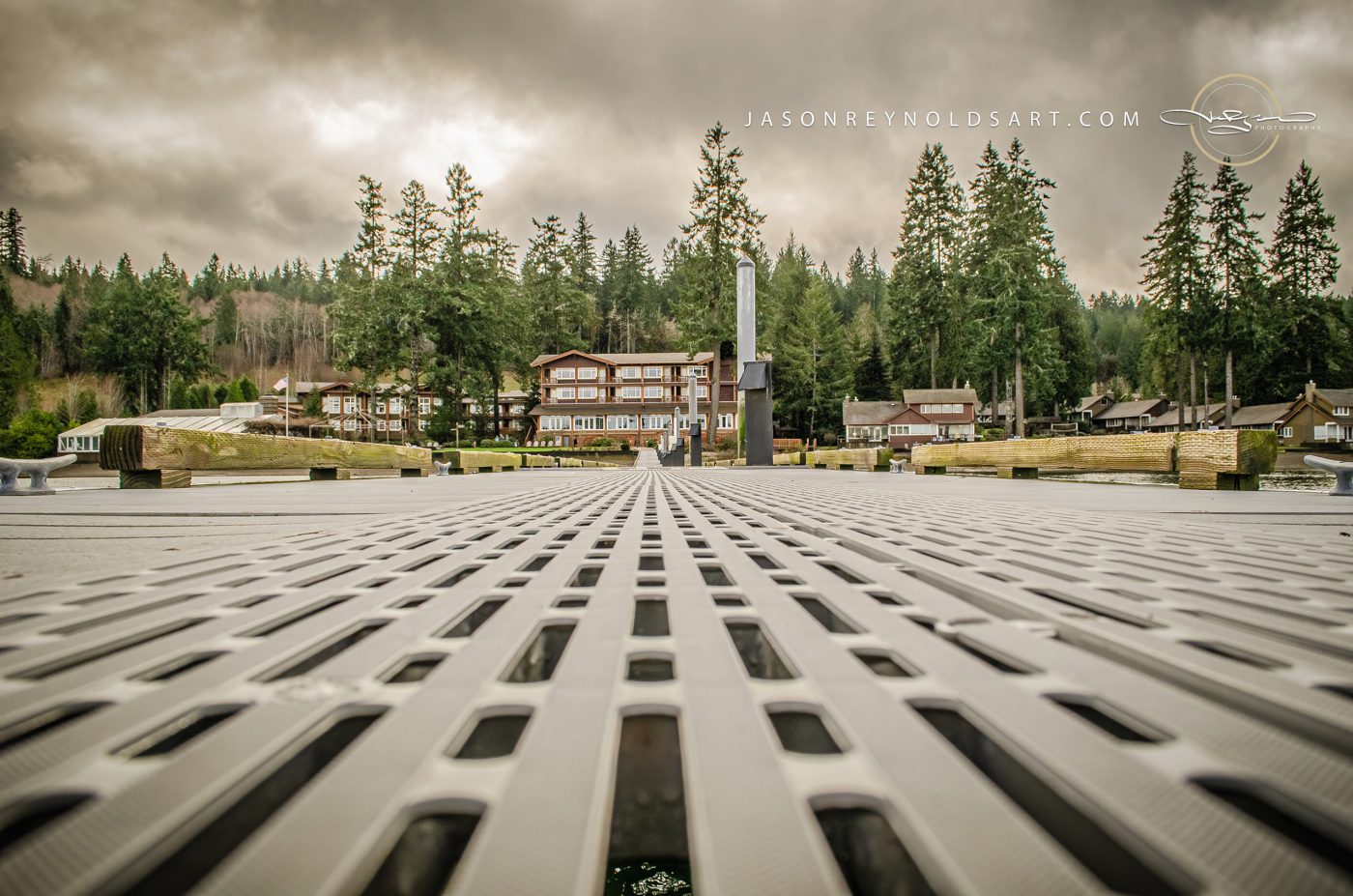 Dock Perspective at Alderbrook — Union, WA