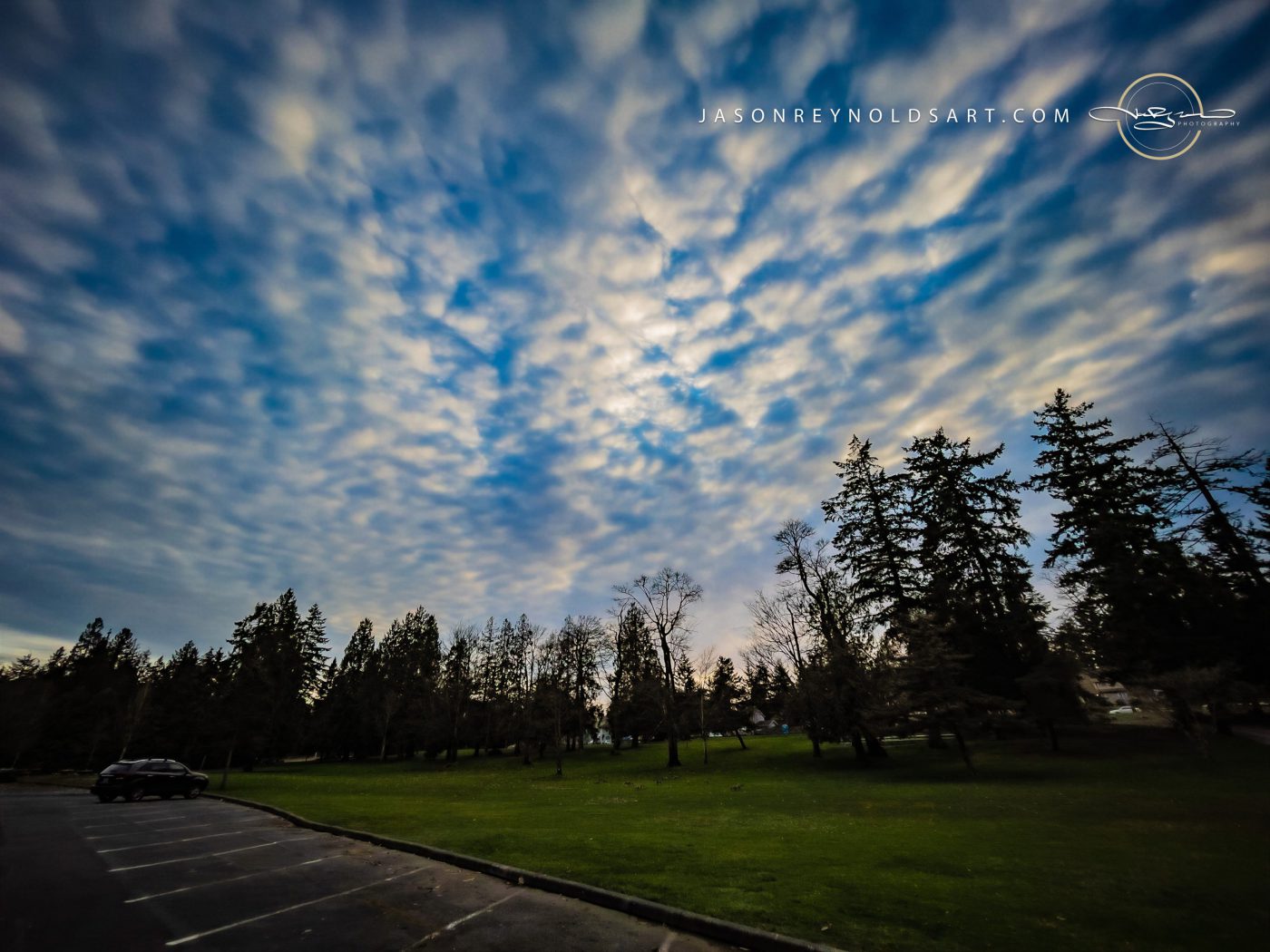 Federal Way — Rippling Clouds Over Steel Lake