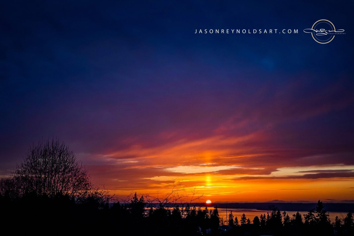 Federal Way Sunset at Redondo Shoreline