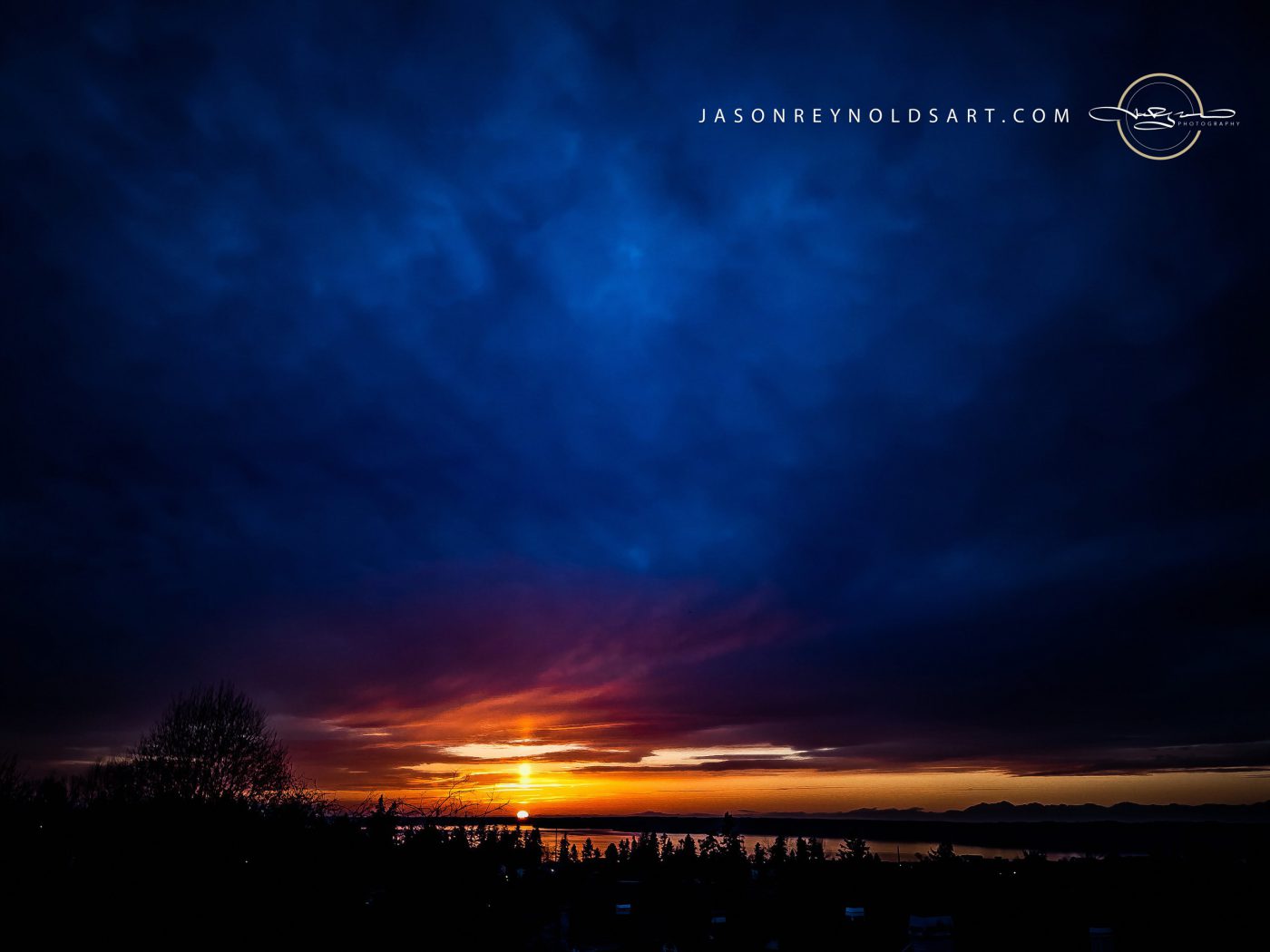 Federal Way Sunset Over Redondo Waterfront