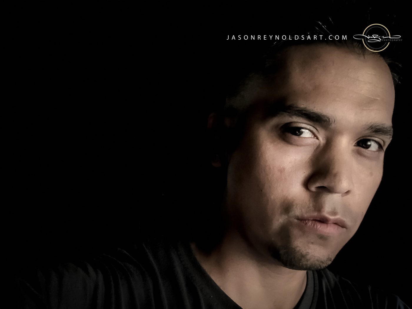 Half-Lit Male Portrait