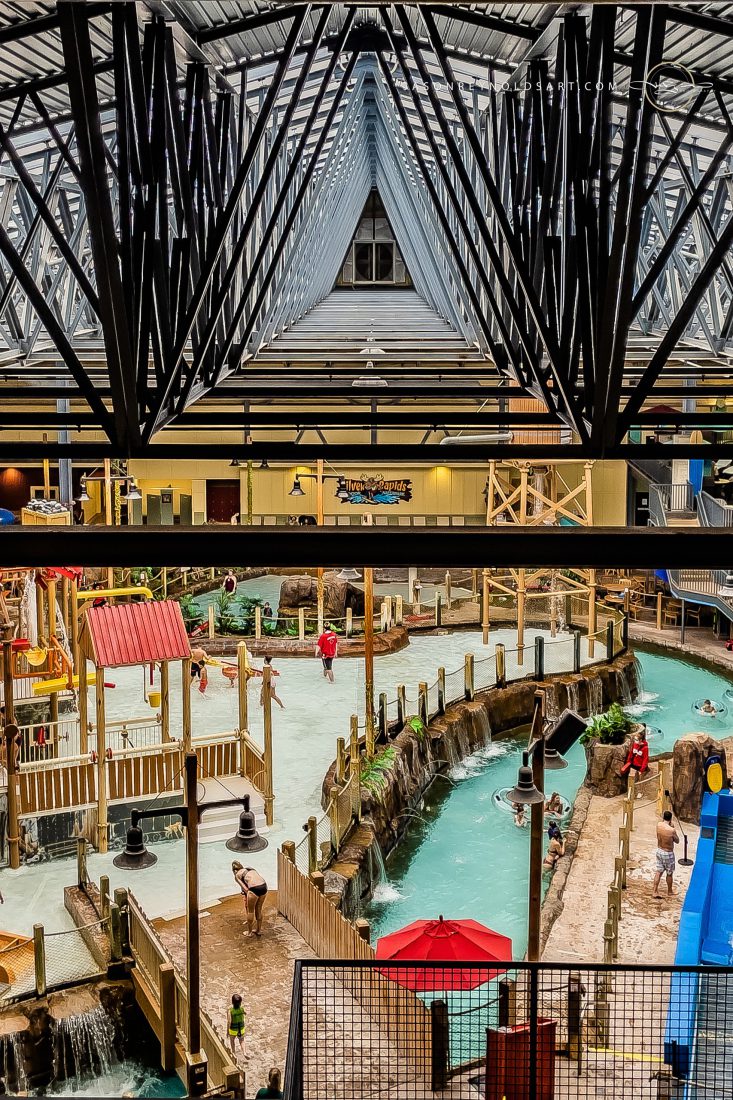 Kellogg — Indoor Waterpark Under Steel Trusses at Silver Mountain Resort