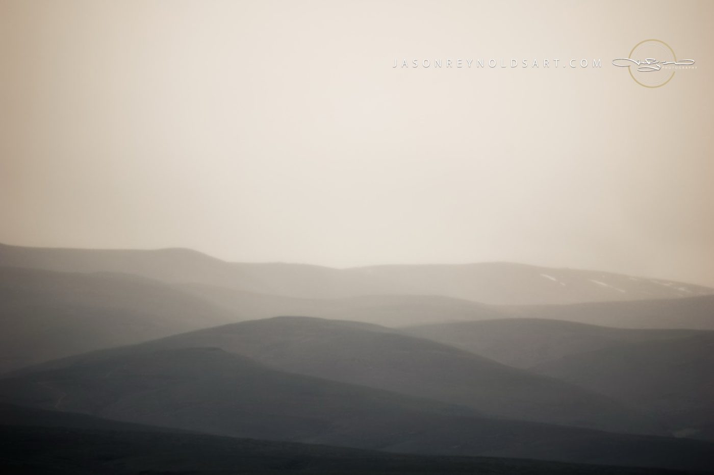 Misty Ridges Near Quincy, WA