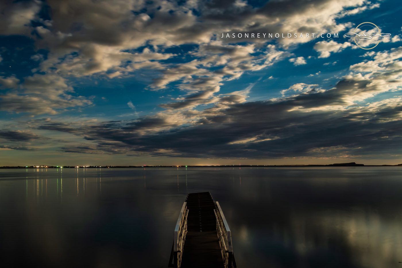 Othello — Dock and Reflections at Potholes State Park