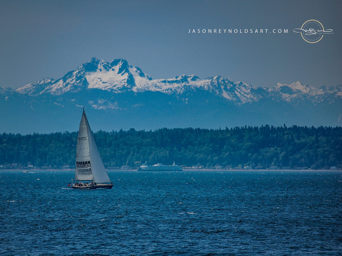 Sailboat on Puget Sound — Seattle