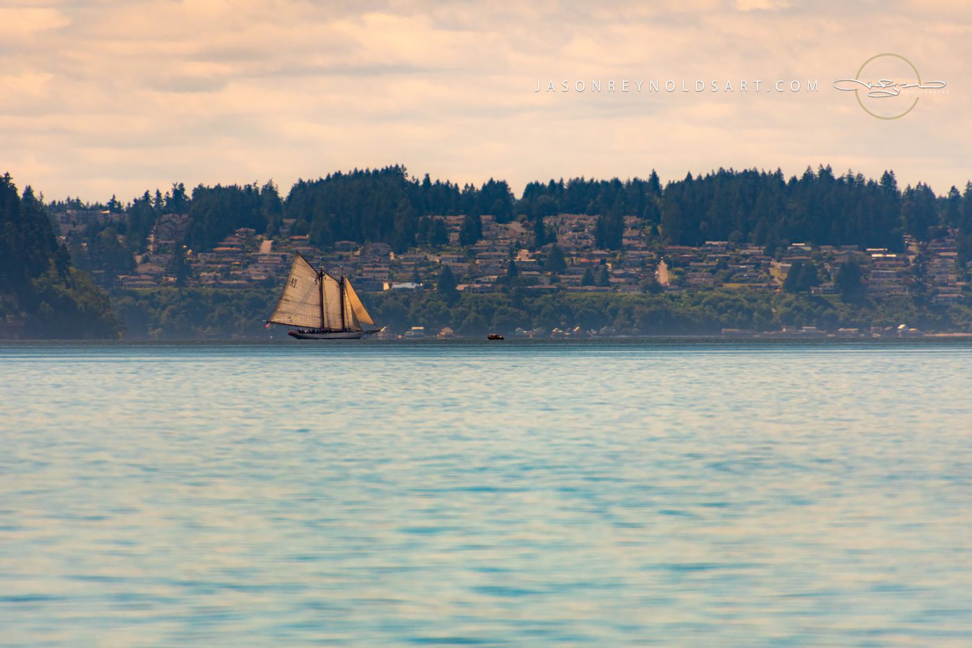 Schooner off Federal Way Shoreline