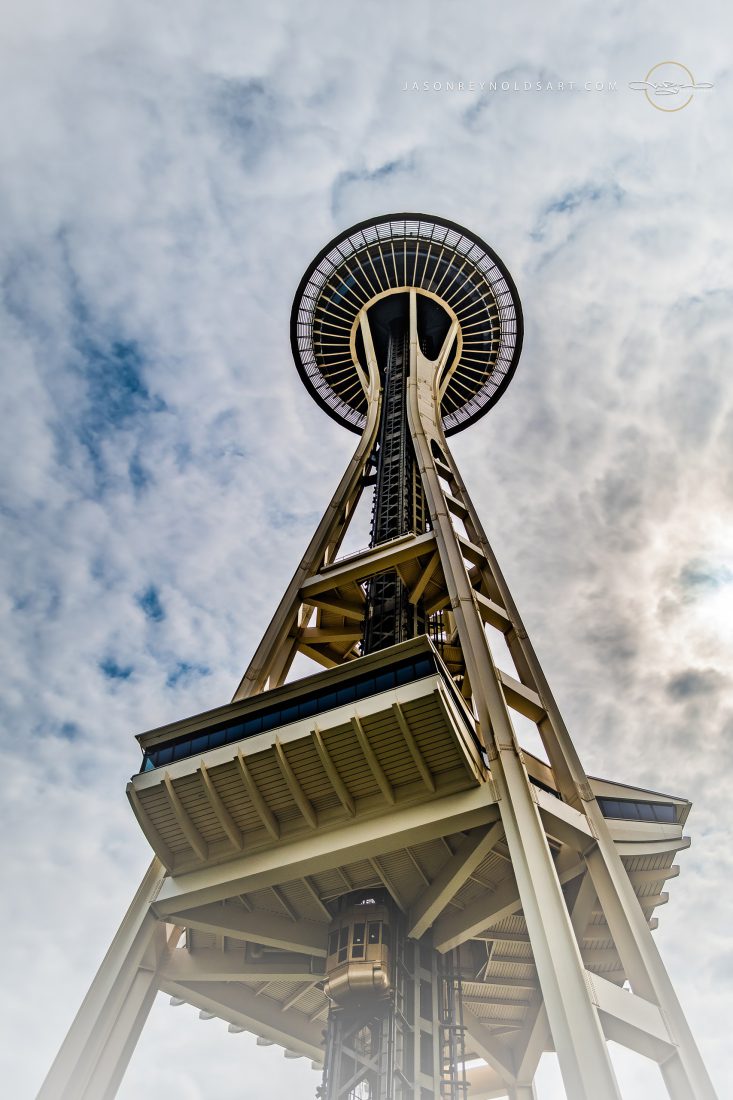 Seattle Space Needle — Low-Angle View