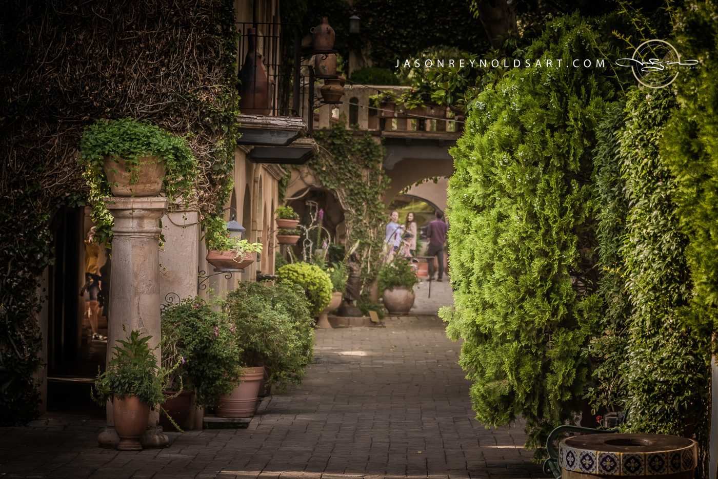 Sedona Courtyard Walkway