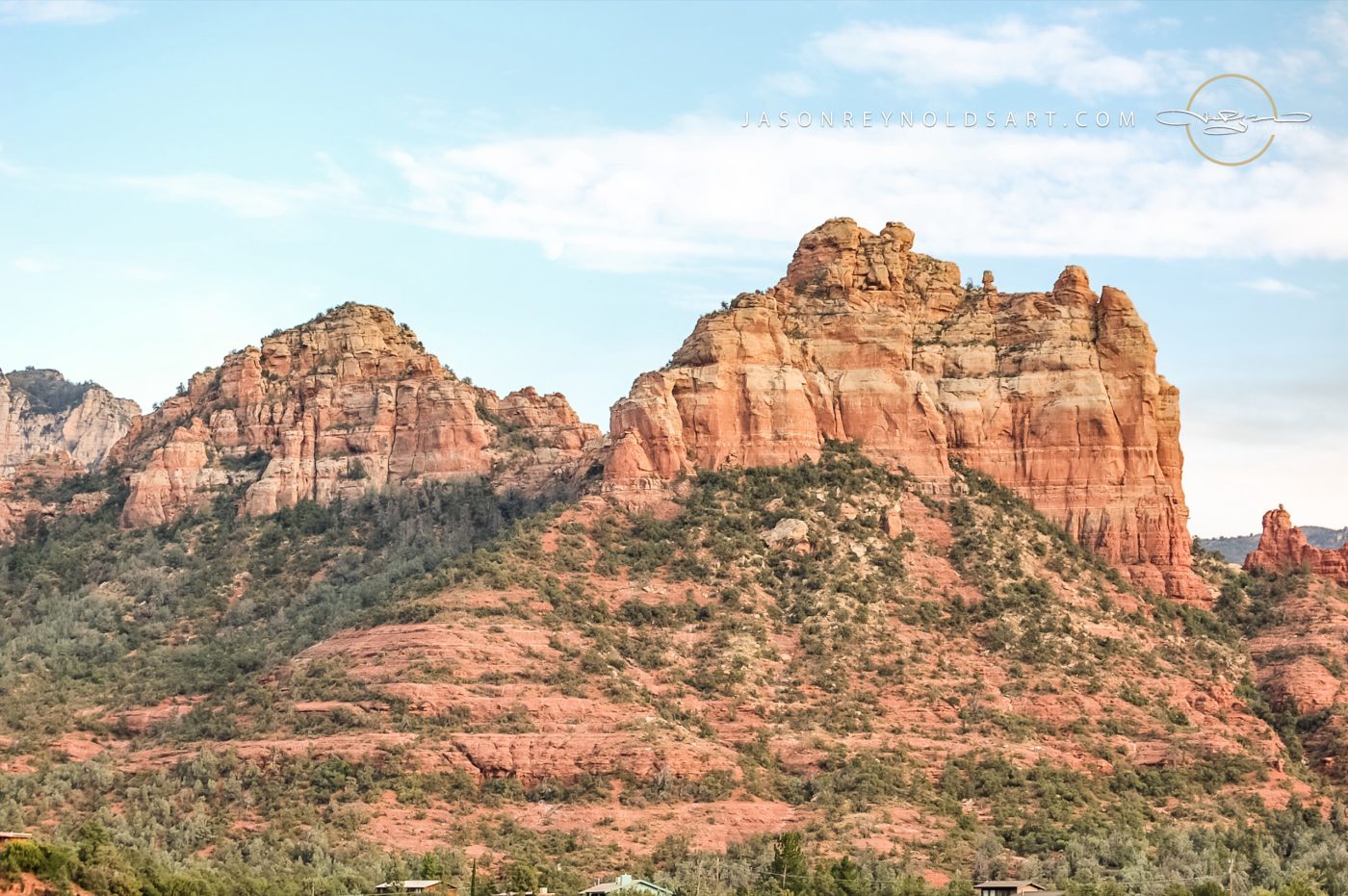 Sedona Red Rock Buttes Panorama