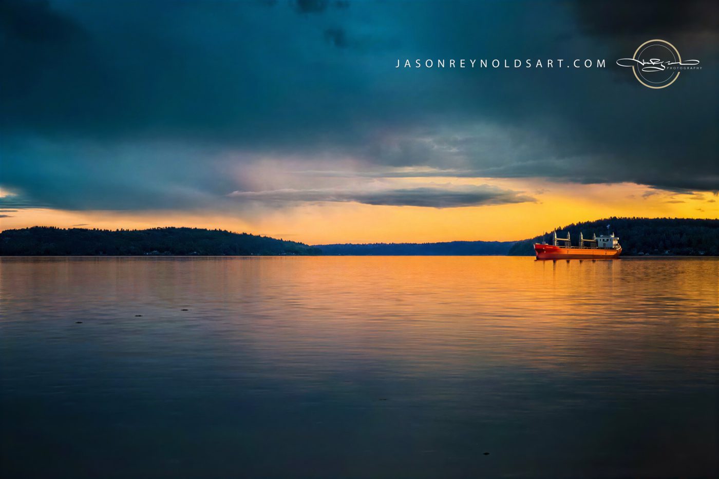 Sunset at Ruston