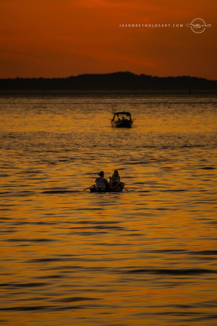 Sunset Rowboat, Federal Way