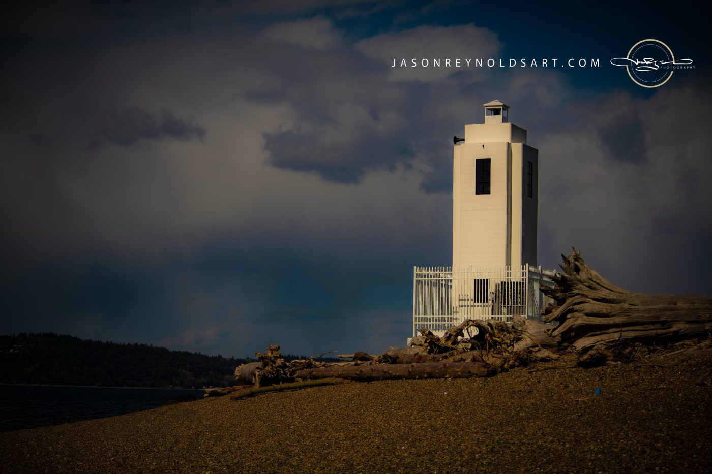Tacoma — Browns Point Light on Pebble Shore