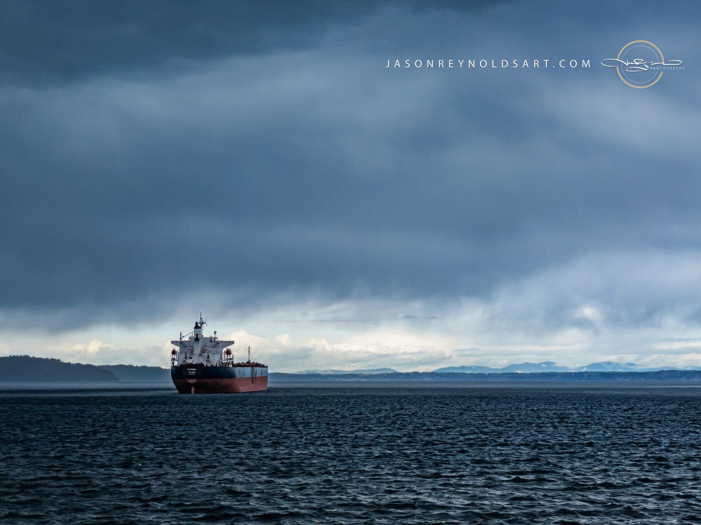 Tacoma Cargo Ship off the West End
