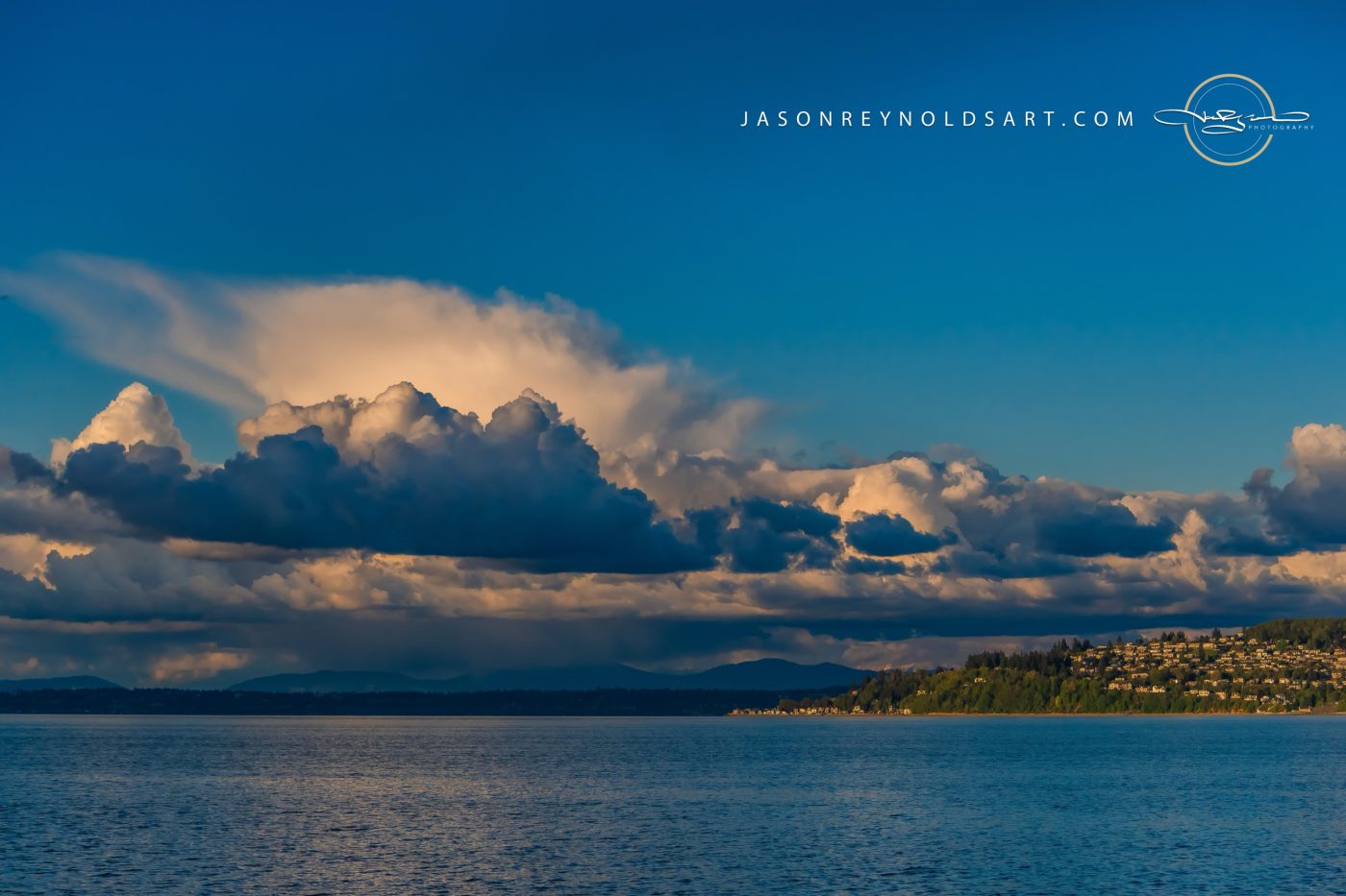 Tacoma Cloudscape Over Puget Sound (Ruston Shoreline)