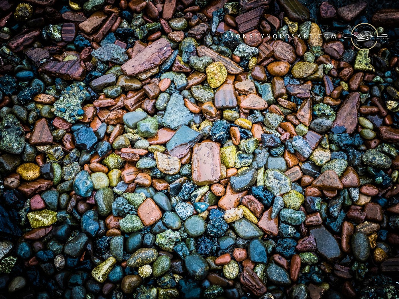 Tacoma Mosaic — North End Beach Stones