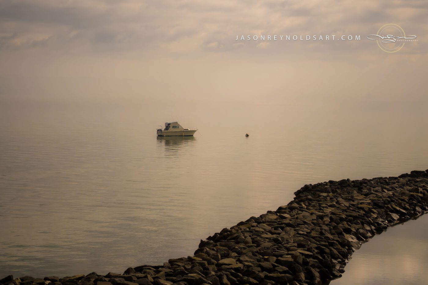 Tacoma Quiet: Boat off the Rock Jetty