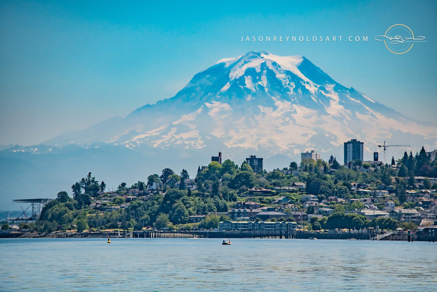 Tacoma Vista — Ruston Shore with Mount Rainier