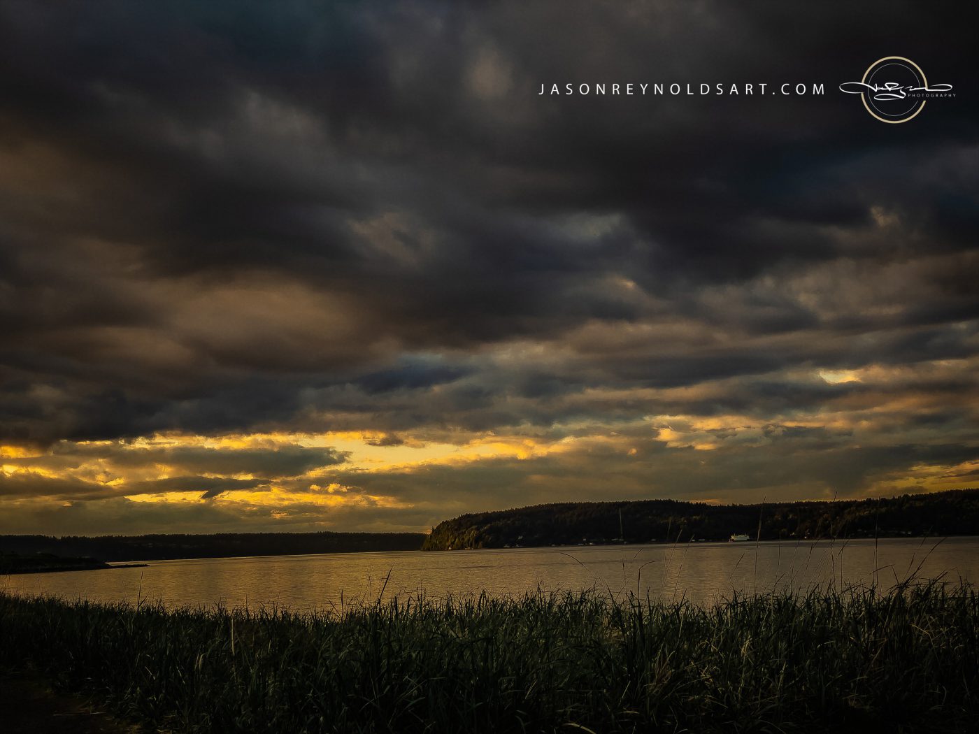Tacoma West End — Moody Dusk over Commencement Bay